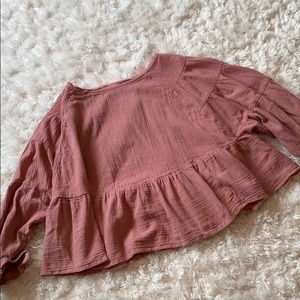 Mauve Free People Top